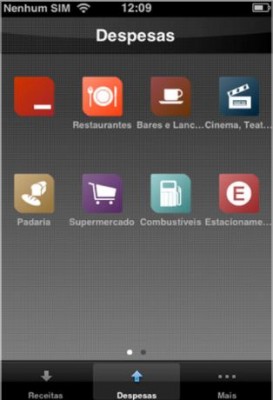 Aplicativo para IOS e Android Finance