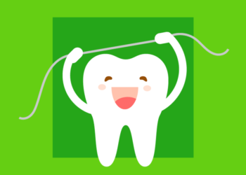 como passar fio dental