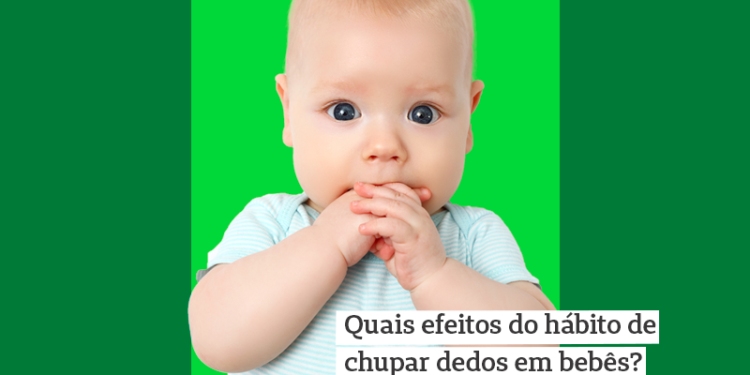 chupar dedos em bebes