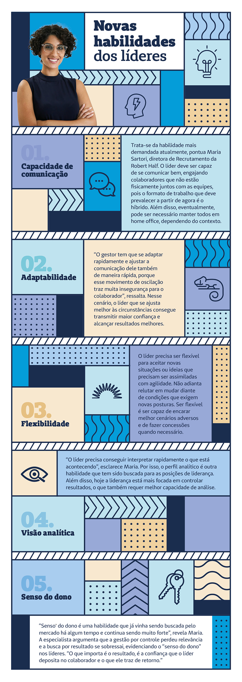 Novas habilidades dos líderes