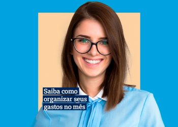 Aprenda a cuidar do seu dinheiro - Mulher usando óculos