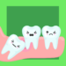 ilustração de dente do siso empurrando os outros dentes