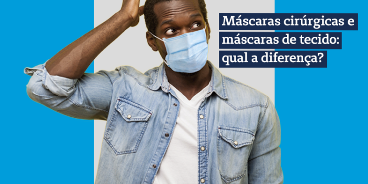 Máscaras cirúrgicas e máscaras de tecido: qual a diferença?