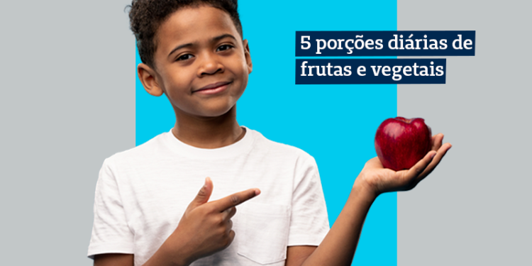Receita de vida longa: 5 porções diárias de frutas e vegetais