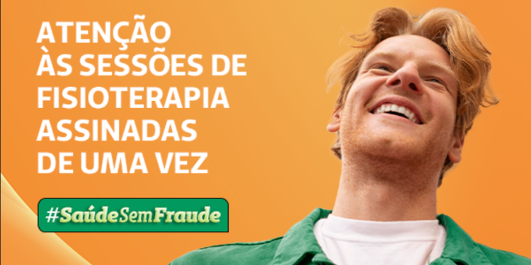 Atenção às sessões de fisioterapia assinadas de uma vez.